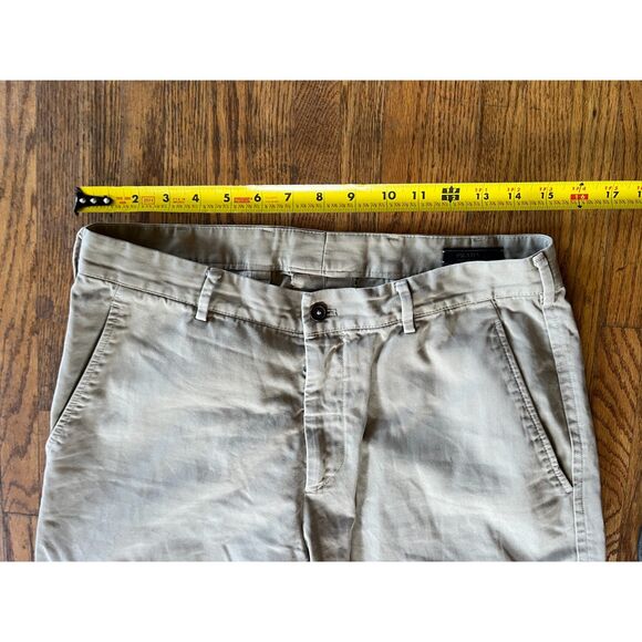 PRADA Gray Relaxed Chino Straight Pants Trousers Made in Italy  Mens Size 48 - Picture 6 of 8